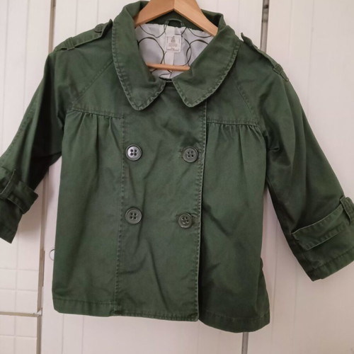Pull & Bear women's jacket, green, medium