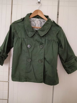 Pull & Bear women's jacket, green, medium