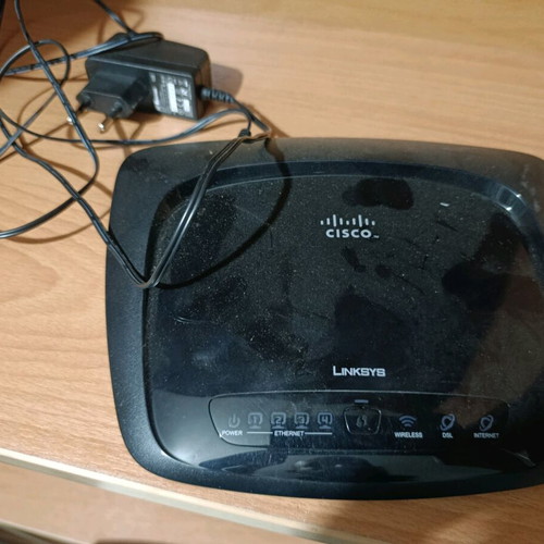 Linksys WAG120N Wireless-N ADSL2+ modem/router used