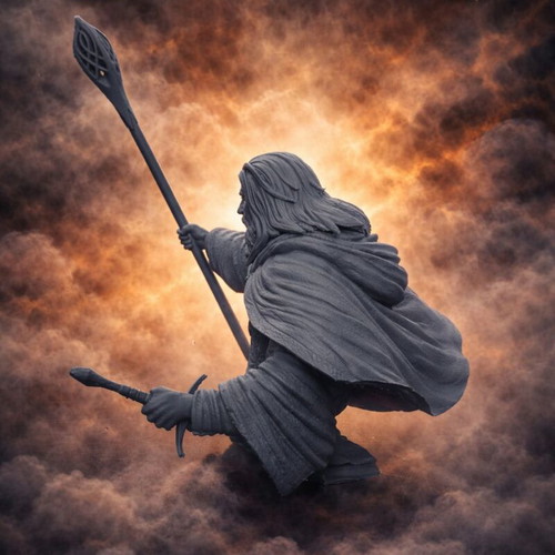 Gandalf Bust figure new from The Lord of The Rings