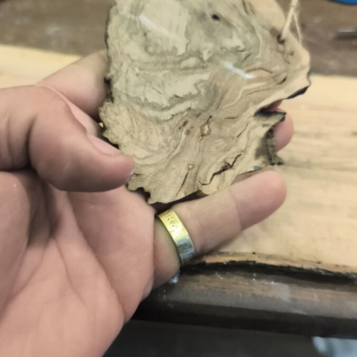 Olive wood artwork inspired by Santorini, new