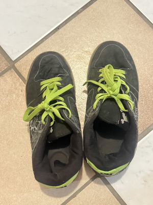 DC Retro Skate Shoes sneakers size 42 used, black and green