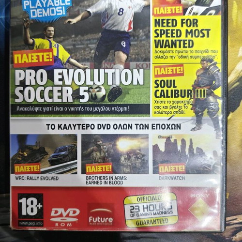 PlayStation 2 demo disc with 11 playable games new