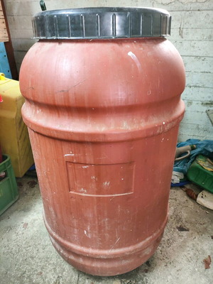 Πλαστικό δοχείο τροφίμων 50 λίτρων σαν καινούργιο