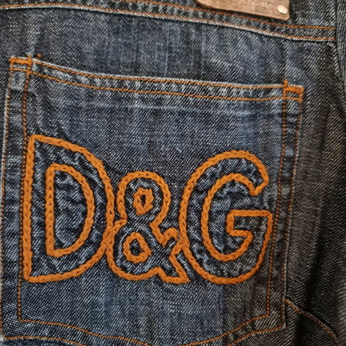 Dolce and Gabbana vintage denim shirt like new, size L