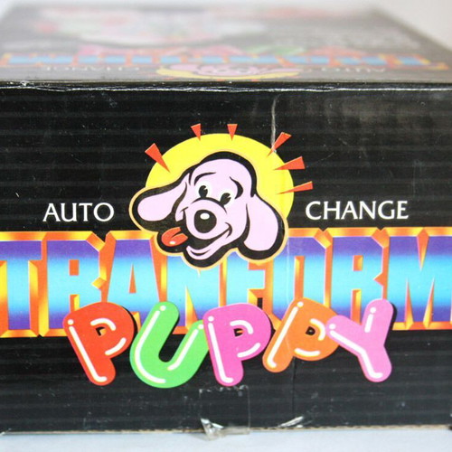 Vintage 90's Auto Change Transform Puppy toy unused