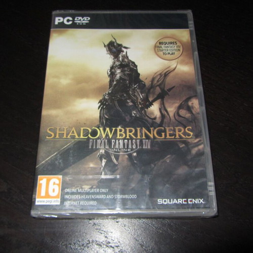 Final Fantasy XIV Online Shadowbringers PC DVD καινούργιο σφραγισμένο