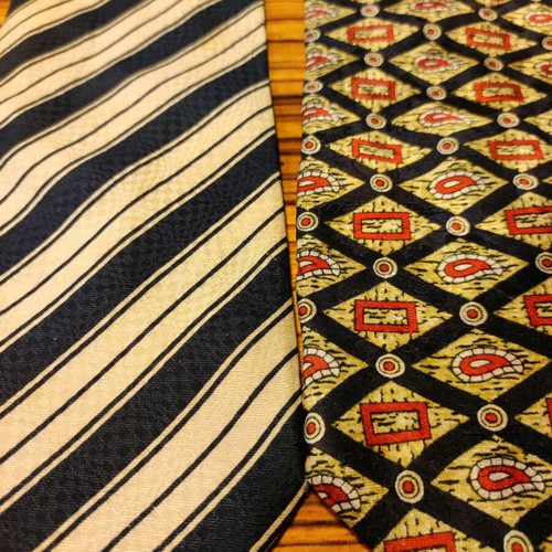 Tino Lauri set of 2 silk ties like new, vintage