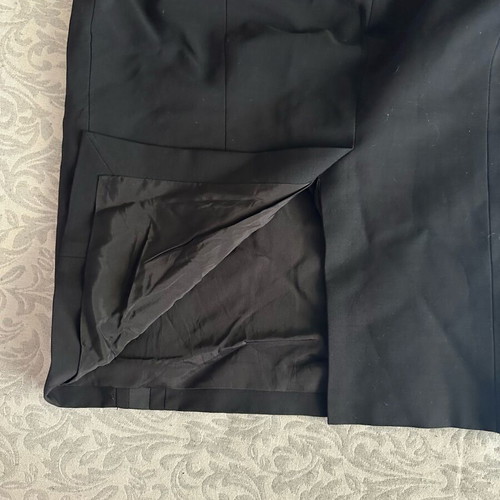 Karen Millen black skirt knee-length like new, size S