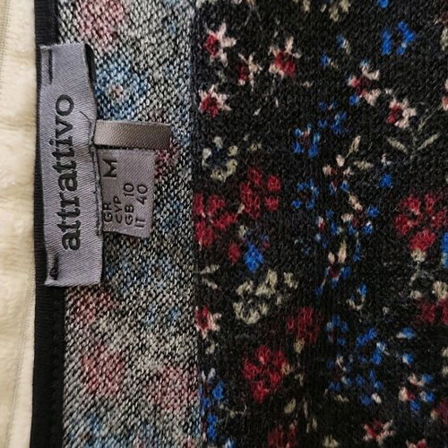 Attrattivo A-line dress like new, colorful size Medium