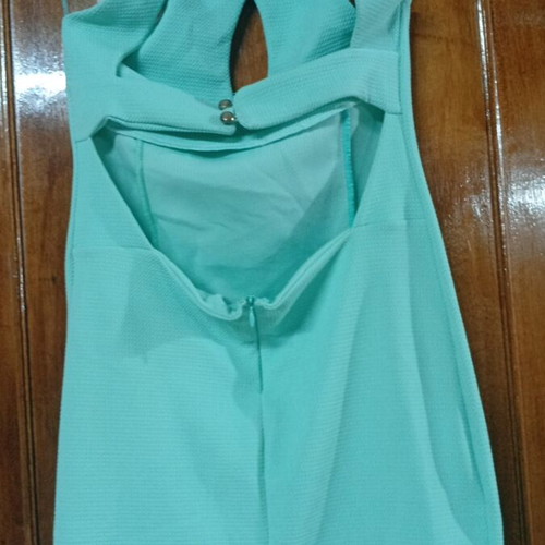 Cocktail dress mint color medium size BeniSSimo like new