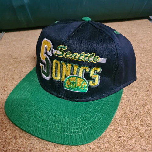 NBA Seattle Sonics cap new jockey with adjustable snapback