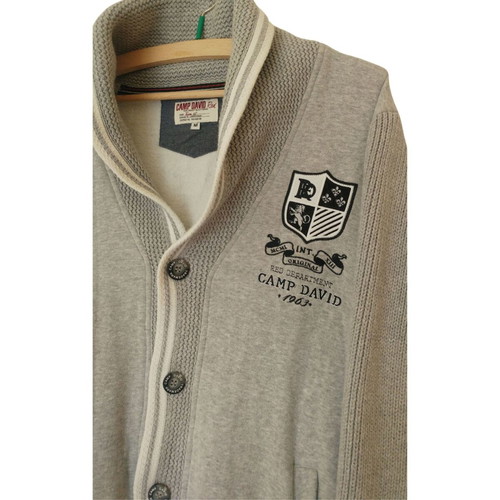 Camp David grey cardigan medium size used