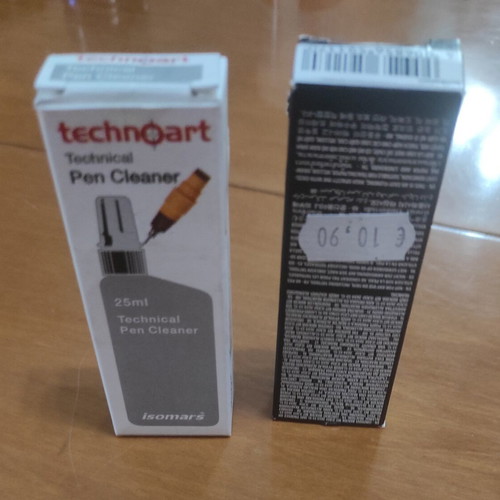 Rotring rapidograph set with sharpener and ink