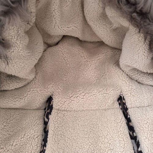Baby Matex Leopard Stroller Footmuff like new