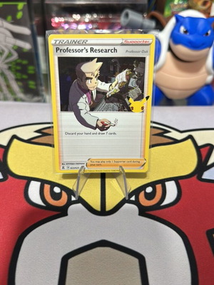 Pokemon card Professor Oak's Research Celebrations 25th καινούργιο