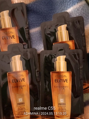 L&#039;Oreal Elvive Oil Λαδάκι μαλλιών πακέτο 4 τεμαχίων