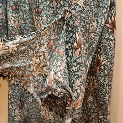 H&M dress new, multicolored with green details, size M