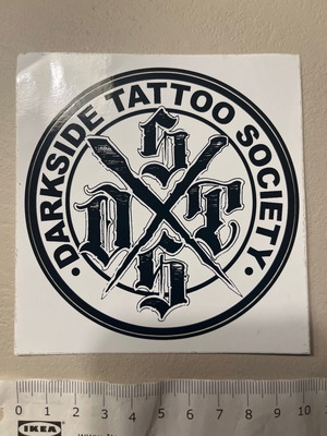 Darkside Tattoo Society sticker new