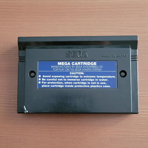 Klax Sega Master System puzzle game used