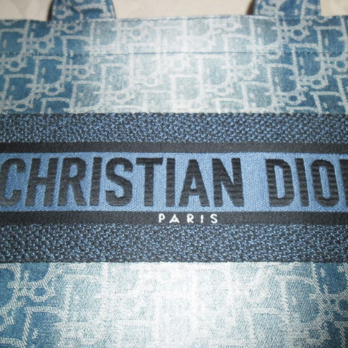 Τσάντα Christian Dior Book Totte denim καινούργια, μπλε