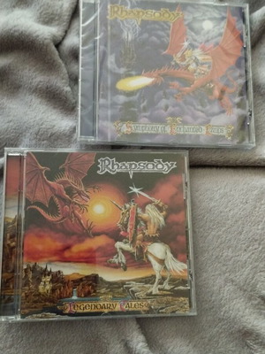 Rhapsody 2CD new, Legendary Tales and Symphony Of Enchanted Lands