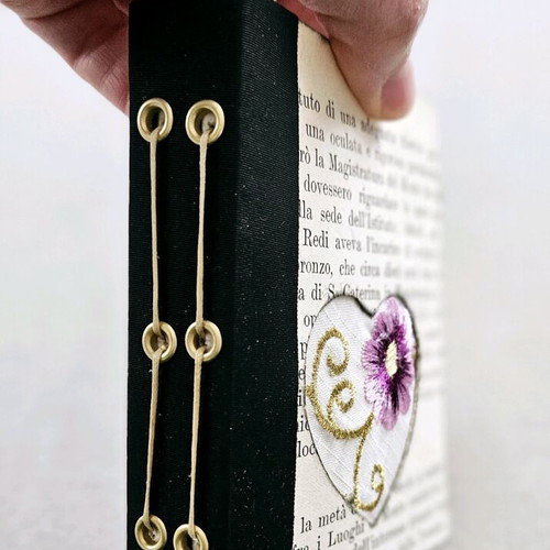 The Purple Heart notebook handmade like new