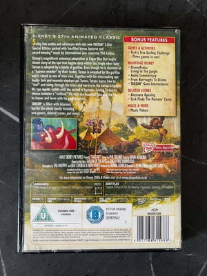 Tarzan DVD 2 δίσκων ειδική έκδοση, σαν καινούργιο, μόνο στα Αγγλικά