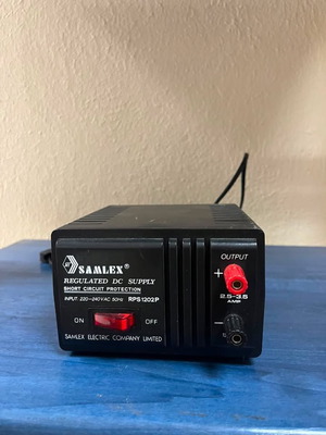 Samlex RPS1202P regulated DC power supply used