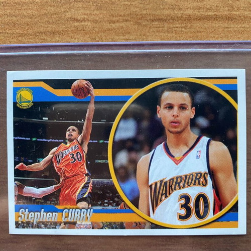 Stephen Curry 2010 Panini Sticker Insert #272 like new