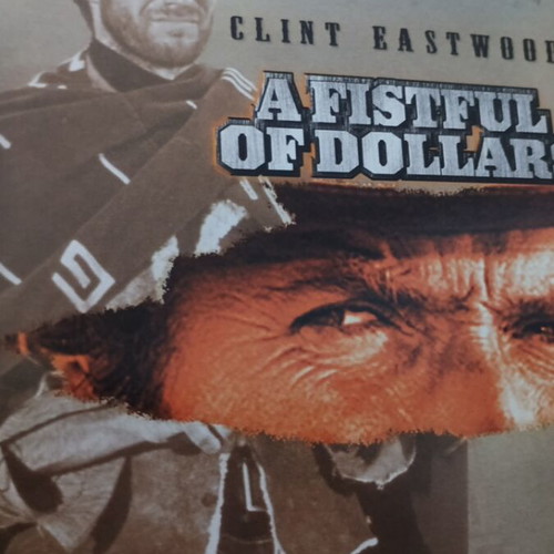 A Fistful of Dollars DVD like new, action genre, no Greek subtitles