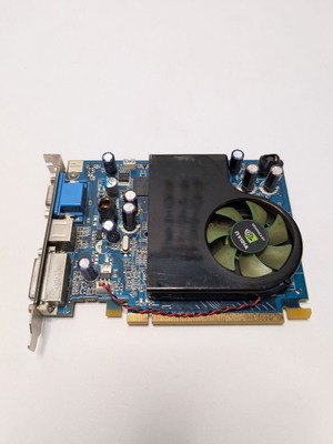 NVIDIA GeForce 8600 GS 512 MB graphics card used