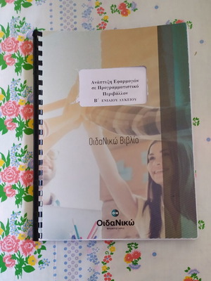 School Textbook Development of Applications in Programming Environment B Lyceum like new