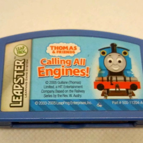 Leapster Thomas and Friends Calling All Engines game used