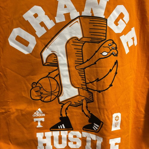 T-shirt Adidas Tennessee Hustle XL καινούργιο, πορτοκαλί