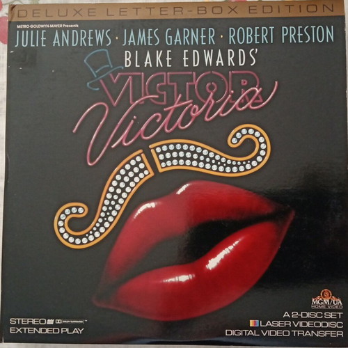 Victor Victoria 1982 LaserDisc like new, comedy