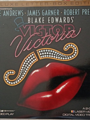 Victor Victoria 1982 LaserDisc like new, comedy