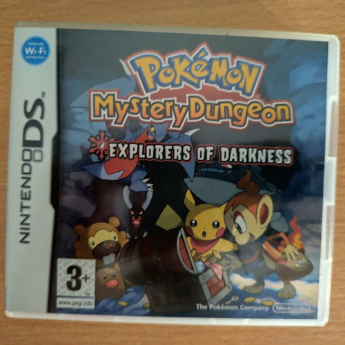 Pokemon Mystery's Dungeon Explorer of Darkness Nintendo DS game like new with manuals