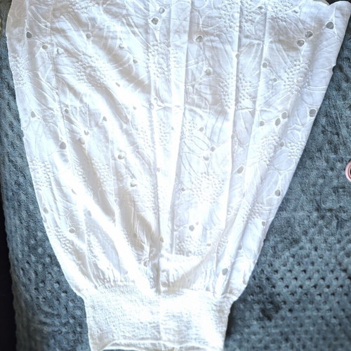 White Kipour Dress size S like new