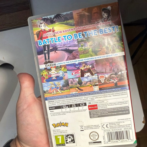 Pokemon Sword Nintendo Switch game