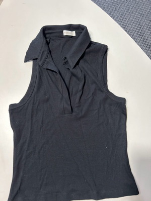 Kookai women's black top size 40 like new