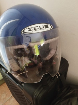 Children's helmet used with visible scratches