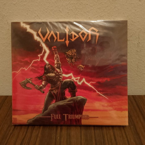 Validor Full Triumphed CD digipack new, metal