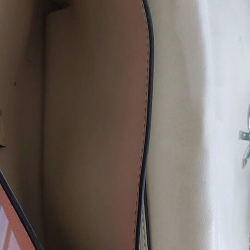 CK shoulder bag made of recycled materials with slight wear