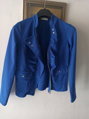 Blue jacket used, size S/M