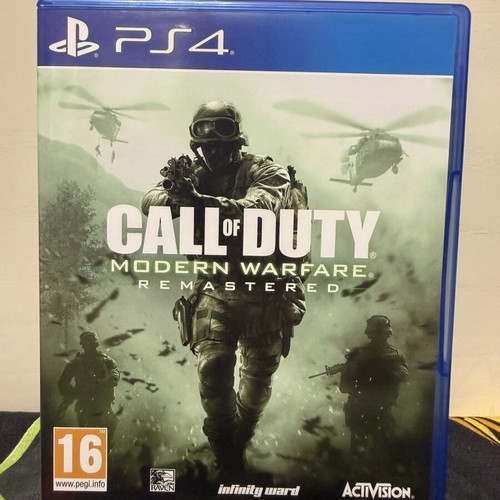 Call of Duty Modern Warfare Remastered PS4 game like new