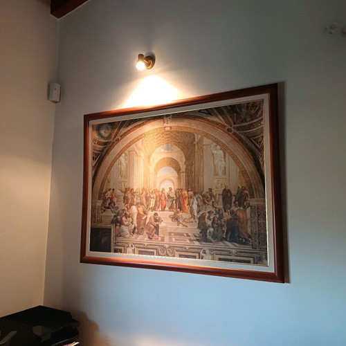 Painting of the Academy of Plato like new