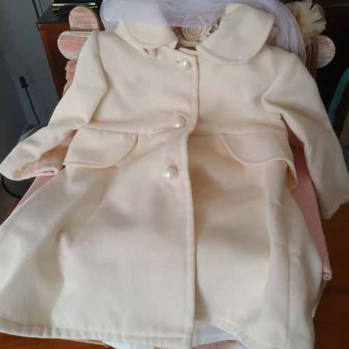 Baptism set for girl new, complete unused