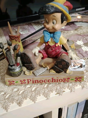 Pinocchio Disney πήλινο σαν καινούργιο, βαριά κατασκευή
