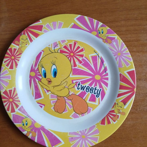 Tweety plate used
